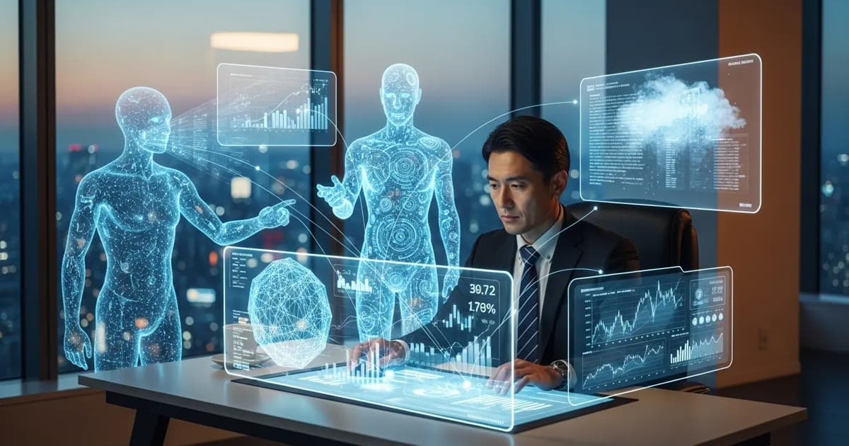 私のパソコンにはAI社員が住んでいる。一人社長がAIチームと働く時代がはじまる