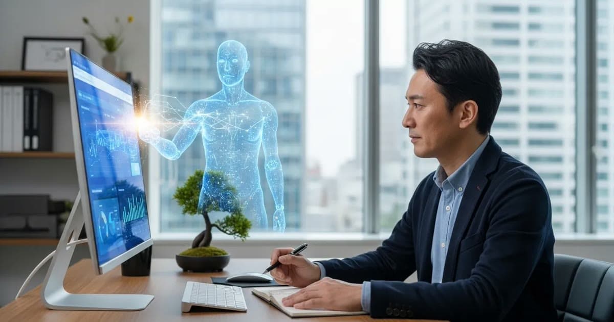 人を雇わずに会社が回り始める|AI社員と働くという選択肢
