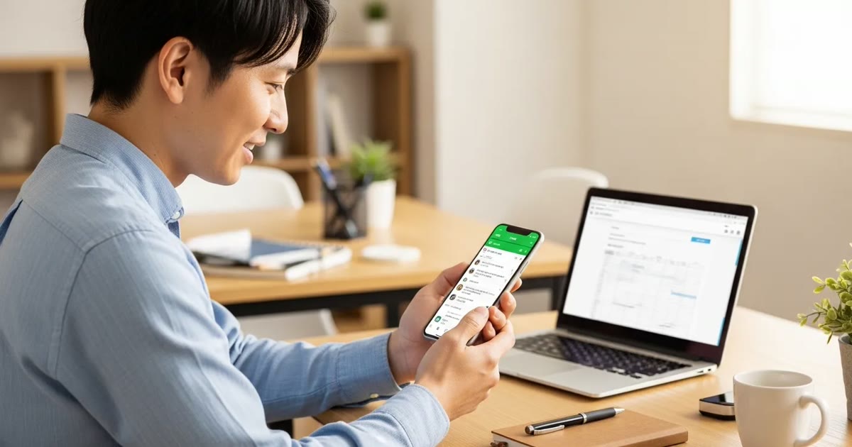 LINEの自動返信をビジネスで使う方法