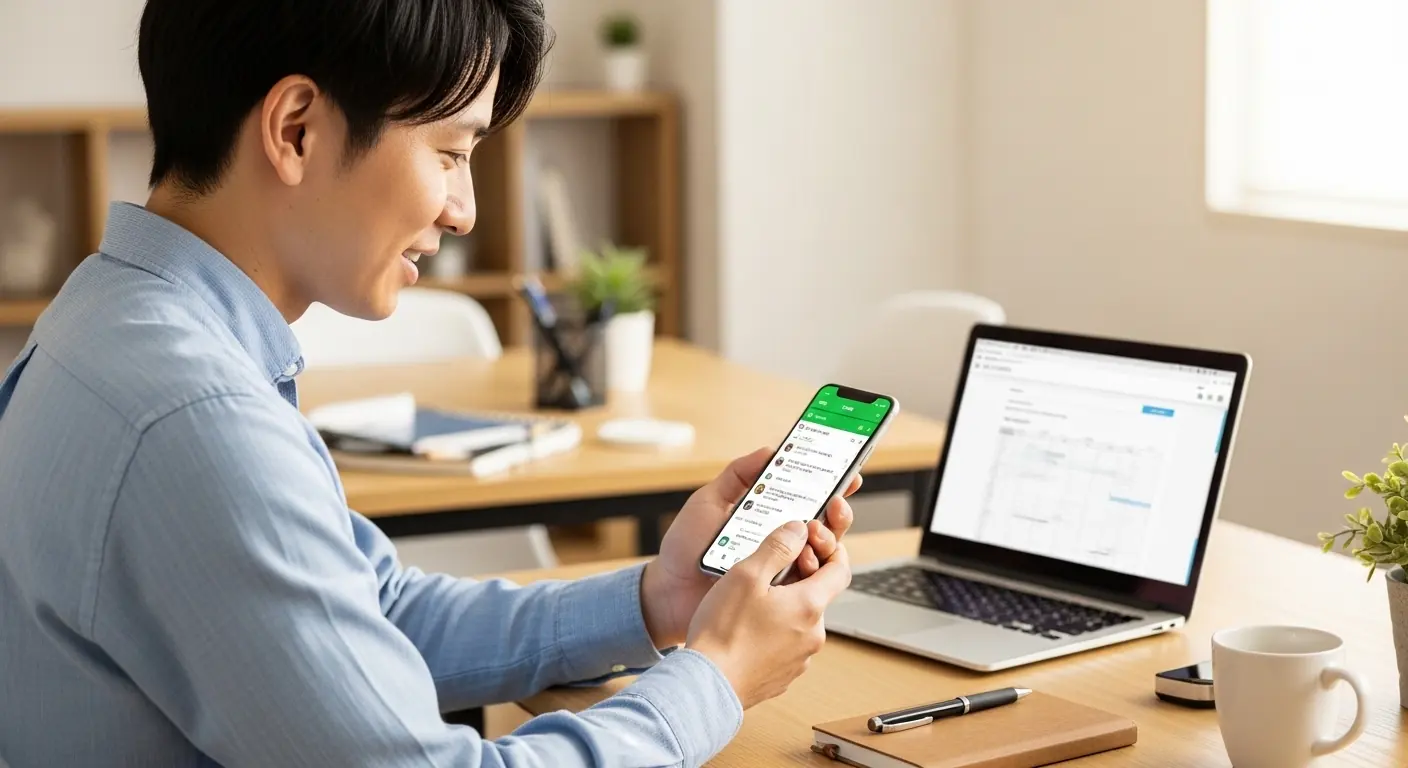 LINEの自動返信をビジネスで使う方法——設定から運用まで一人社長が知るべき全手順