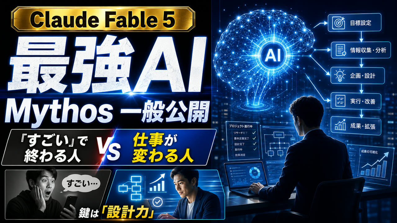 Claude Fable 5 新機能解説動画